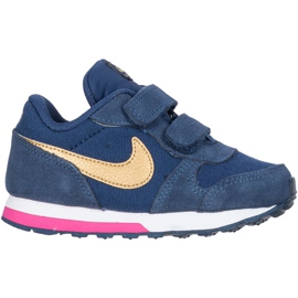 Nike Md Runner 2 Tdv 807328 406 Kinderschuh marineblau