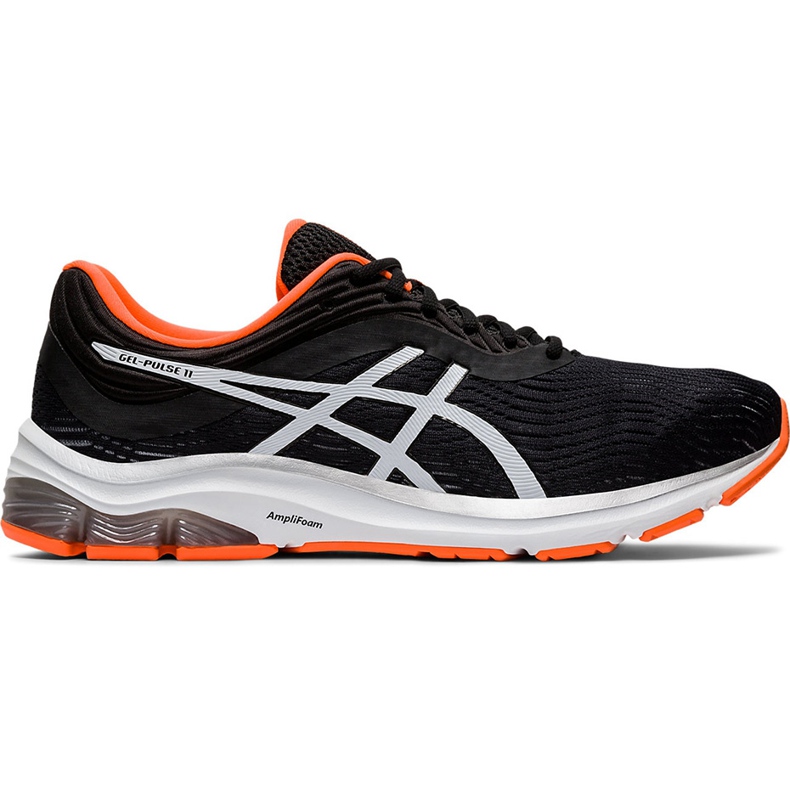 Herren Laufschuhe Asics Gel Pulse 11 schwarz und orange 1011A550 003