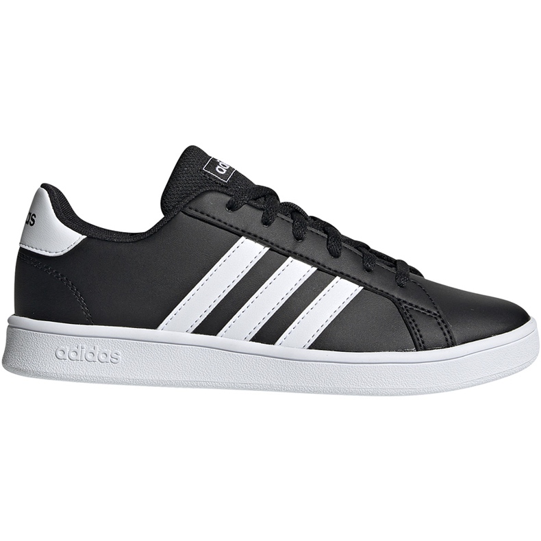Adidas Grand Court K Kinderschuhe schwarz-weiß EF0102