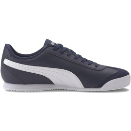Herrenschuhe Puma Turino marineblau-weiß 371113 04 navy blau