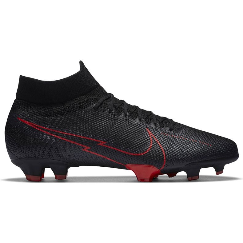 Nike Mercurial Superfly 7 Pro Fg AT5382 060 Fußballschuhe schwarz schwarz