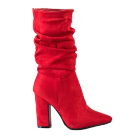 Sweet Shoes Kurze rote Stiefel