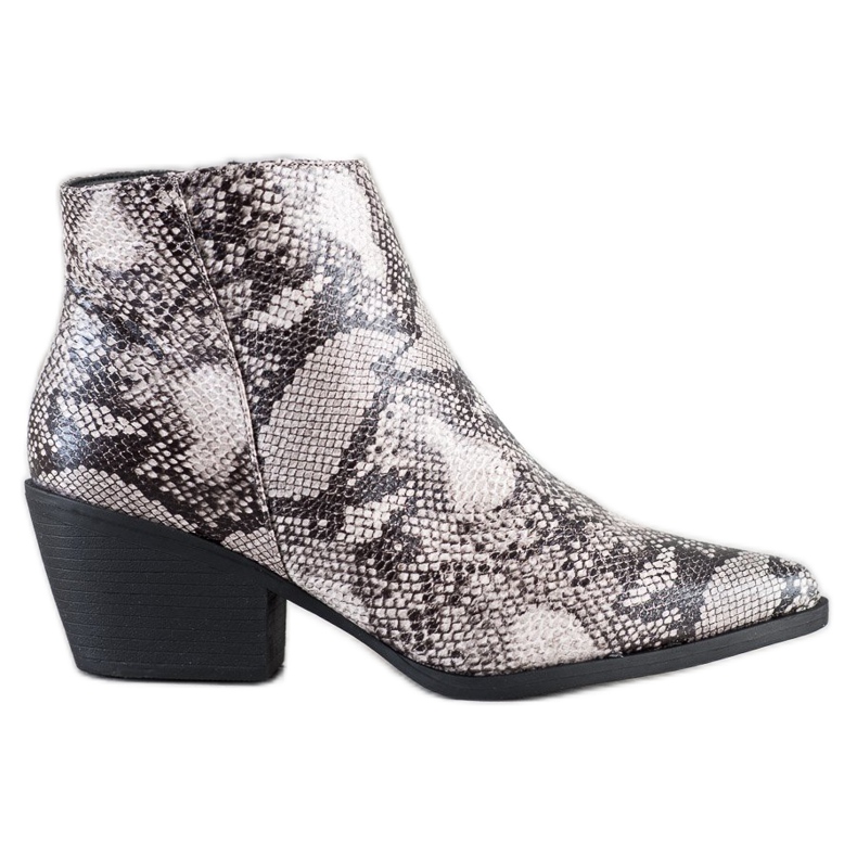 Cm Paris Stiefel mit Schlangenprint mehrfarbig