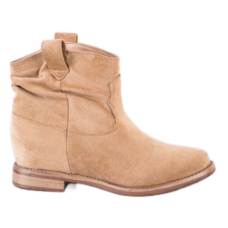 Marquiz Stylische Cowboystiefel beige