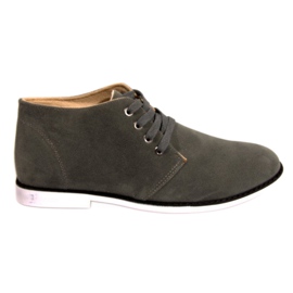 Hohe Schuhe 1270 Grau