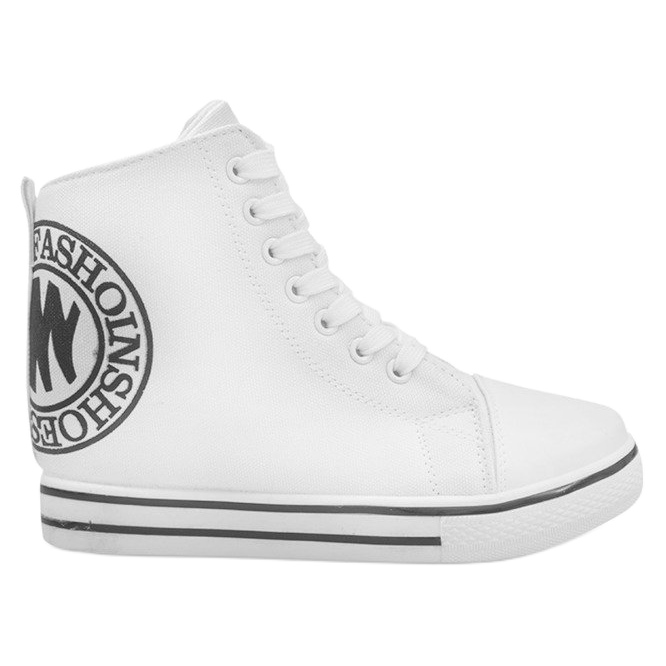 Modische Sneaker LT1608 Weiß