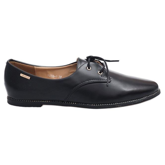 Klassisch Elegant Damenschuhe Y439 Schwarz