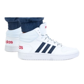 Adidas Hoop 2.0 Mid M FW4478 Schuhe weiß marineblau