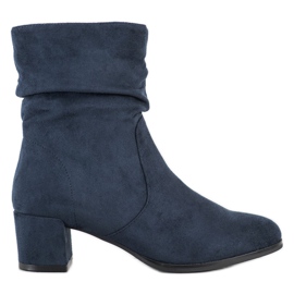 Hohe Stiefel von Sergio Leone marineblau