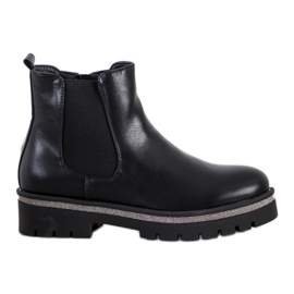 Sixth Sense Stiefel auf der Plattform schwarz