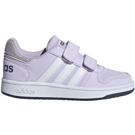 Adidas Hoops 2.0 Cmf hellviolett Kinderschuhe EG3771