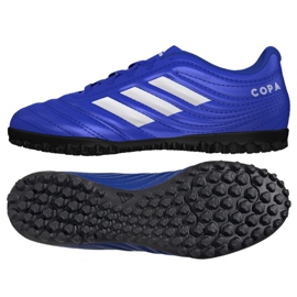 Adidas Copa 20.4 Tf M EH1481 Fußballschuhe mehrfarbig blau