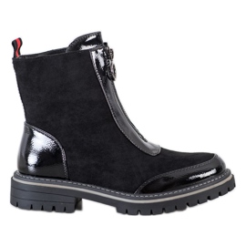 J. Star Warme Arbeiter auf dem Slider schwarz