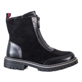 J. Star Warme Arbeiter auf dem Slider schwarz