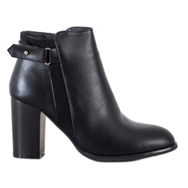 Cm Paris Elegante Stiefel aus Ökoleder schwarz