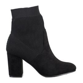 SDS Booties Socke auf einer Bar schwarz