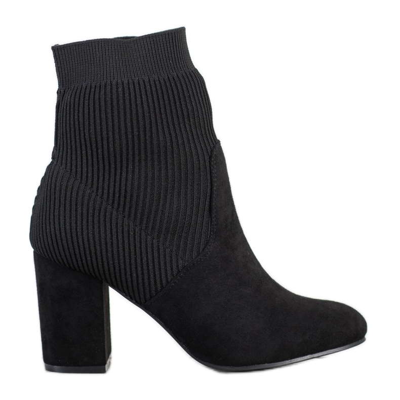 SDS Booties Socke auf einer Bar schwarz