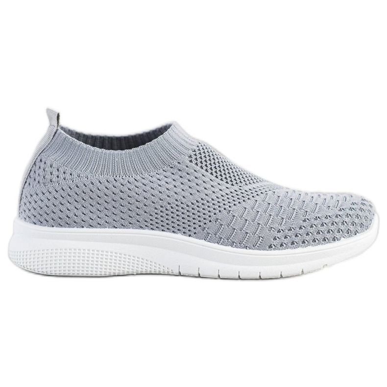 SHELOVET Slip-On-Sneakers grau