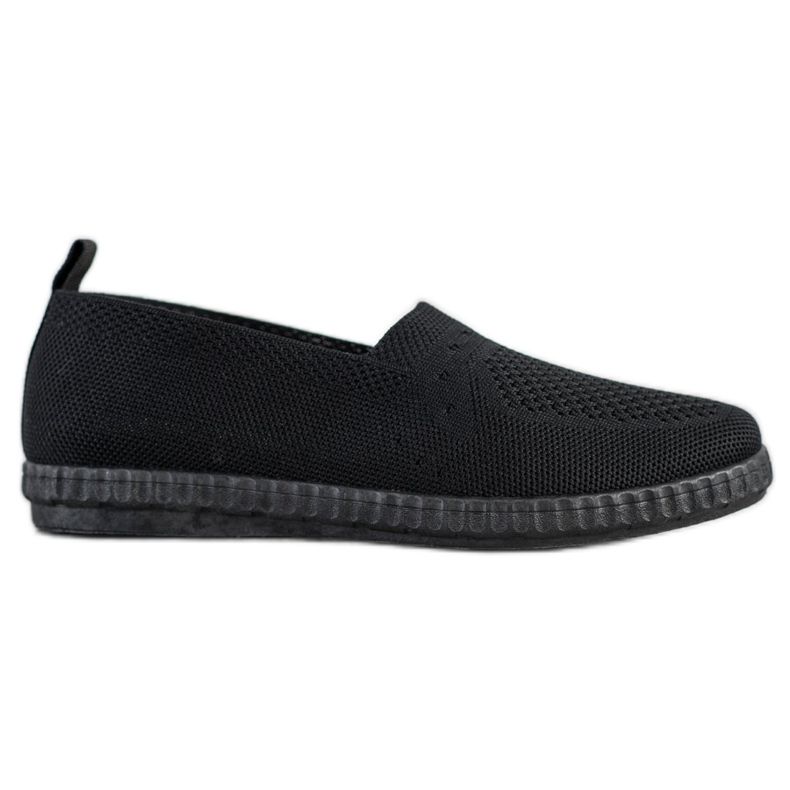 Via Giulia  Durchbrochene Slip-On-Sneakers schwarz