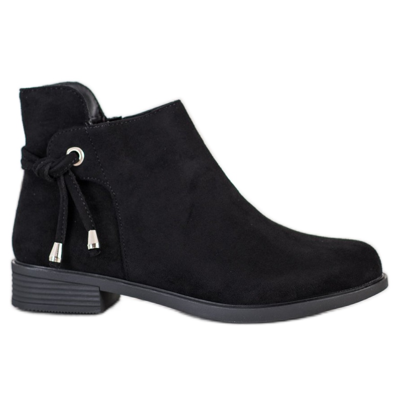 SHELOVET Schwarze Stiefel