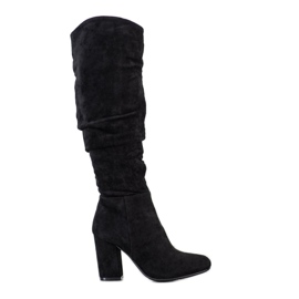 Bestelle Stylische Stiefel mit Wärme schwarz