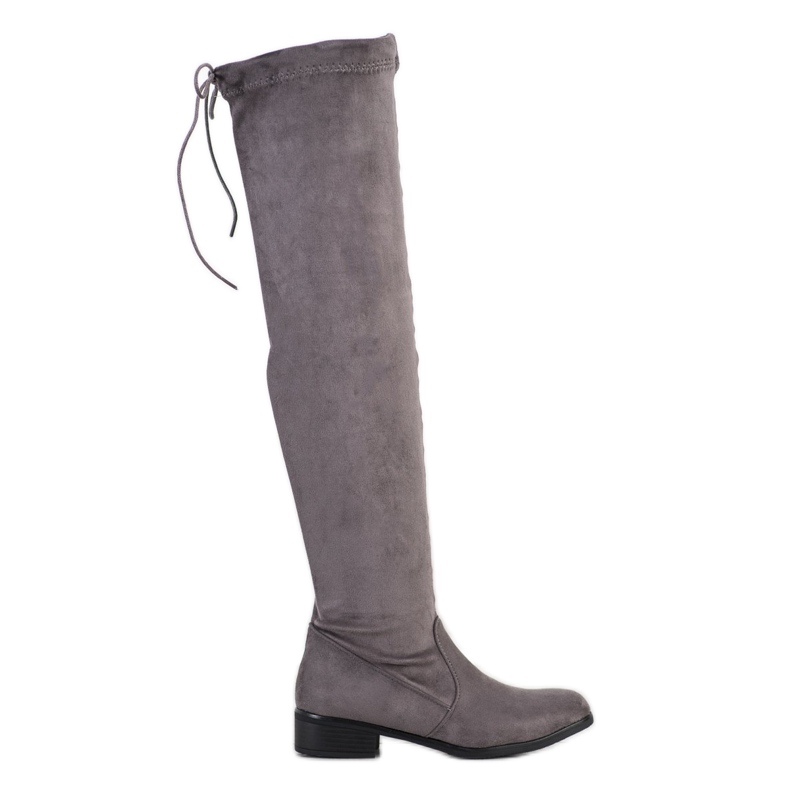 Seastar Graue Overknee-Stiefel