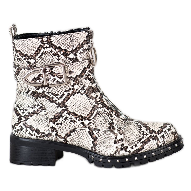 Kayla Stilvolle Arbeiter mit Schlangenmuster mehrfarbig