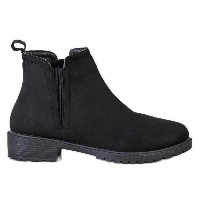 Balada Warme schwarze Chelsea Boots