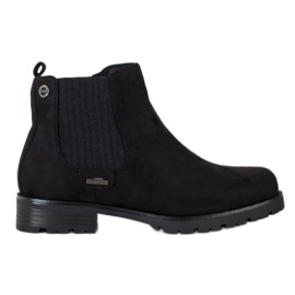 Groto Gogo Warme schwarze Stiefel