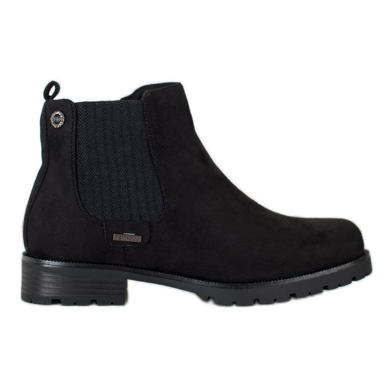 Groto Gogo Warme schwarze Stiefel