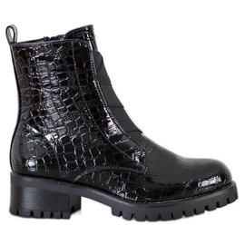 Super Me Workery Schlangendruck schwarz