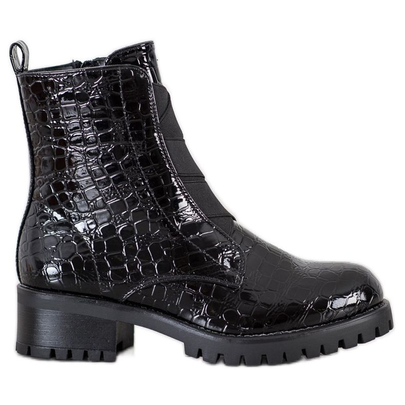 Super Me Workery Schlangendruck schwarz