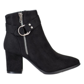 Balada Elegante Stiefel mit Ornament schwarz
