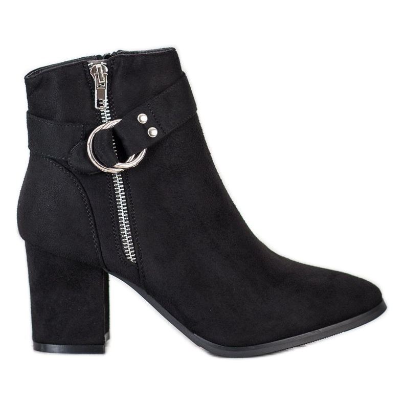 Balada Elegante Stiefel mit Ornament schwarz