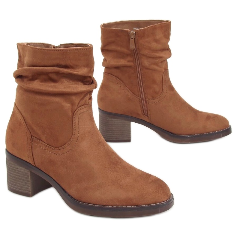 Camel 6341 Camel Stiefel mit hohen Absätzen braun