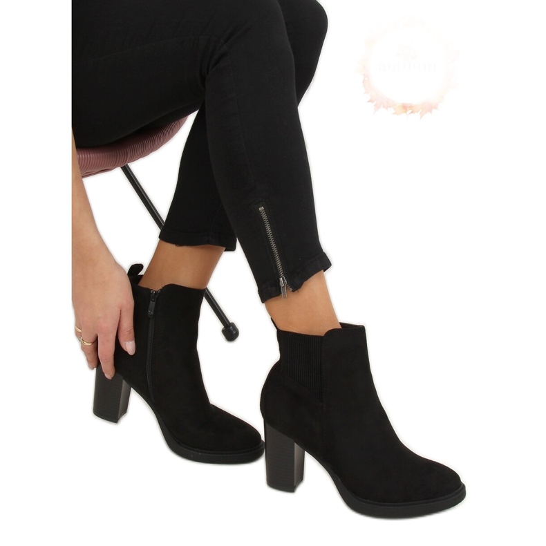 Schwarz 1155 Schwarze High Heels