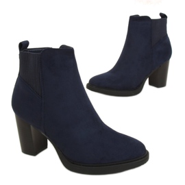 Marineblaue Stiefel 1155 D.BLUE