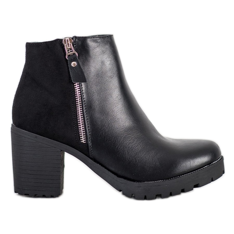 Queen Vivi Modische schwarze Stiefel