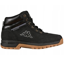 Kappa Bright Mid T schwarze Kinderschuhe 260239T 1111