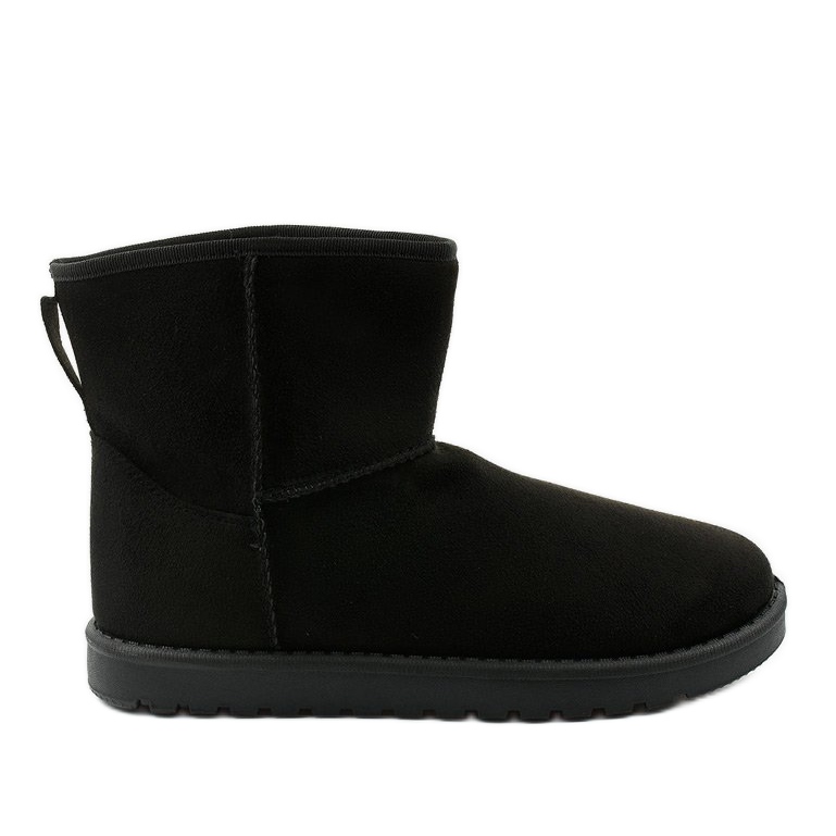 Schwarze isolierte Stiefel vom Emu-Typ Loraven