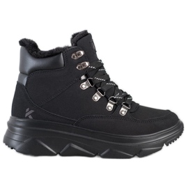 Kylie Leichte Trapper auf der Plattform schwarz