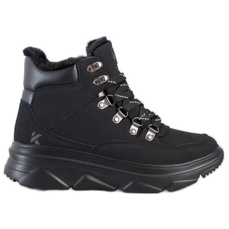 Kylie Leichte Trapper auf der Plattform schwarz