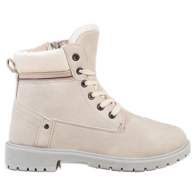 Sport Stilvolle beige Trapper
