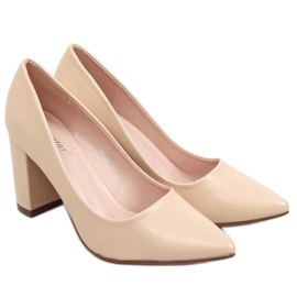 Pumps am beigen Pfosten NF-65P Beige
