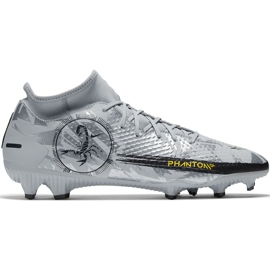 Nike Phantom Gt Scorpion Academy Dynamic Fit FG / MG DA2266 001 Fußballschuhe silber grau silber-