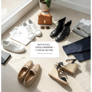 Schuhe im Capsule-Garderobe-Stil – 5 Paar für das ganze Jahr