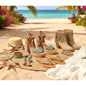 Boho-Styling-Schuhe – Freiheit und Natürlichkeit für Frühling und Sommer 2026
