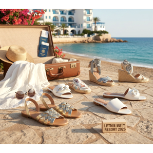 Sommerschuhe im Resort-Wear-Stil – vom Hotel bis zum Strand 2026