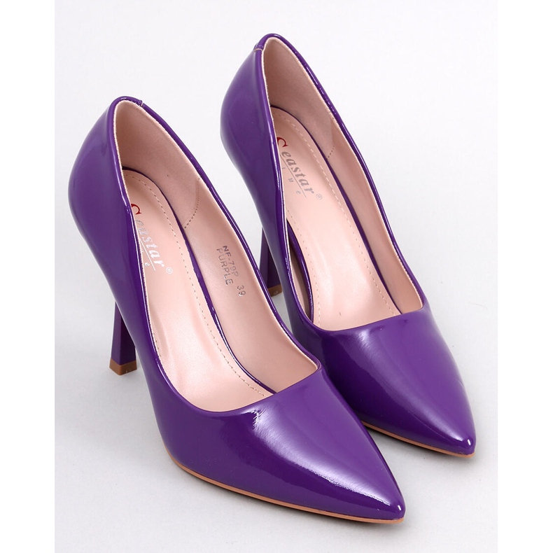 Lack-High-Heels von Anika Purple für Damen lila 1