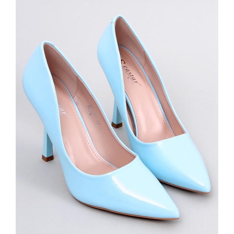 Lack-High-Heels von Anika Blue für Damen blau 1
